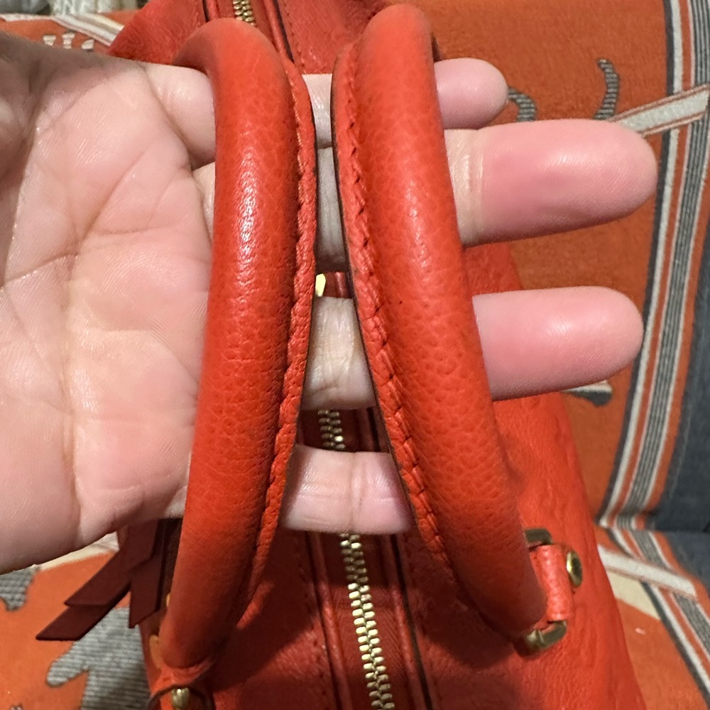 LOUIS VUITTON❤️🌟AH2163 EMPREINTE ORANGE SPEEDY BANDOULIERE 30 ⭐️ - Picture 4 of 15